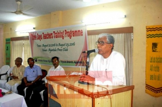 3 days long Teacherâ€™s Training Program inaugurated on Tripura State Human Rights Education Programme